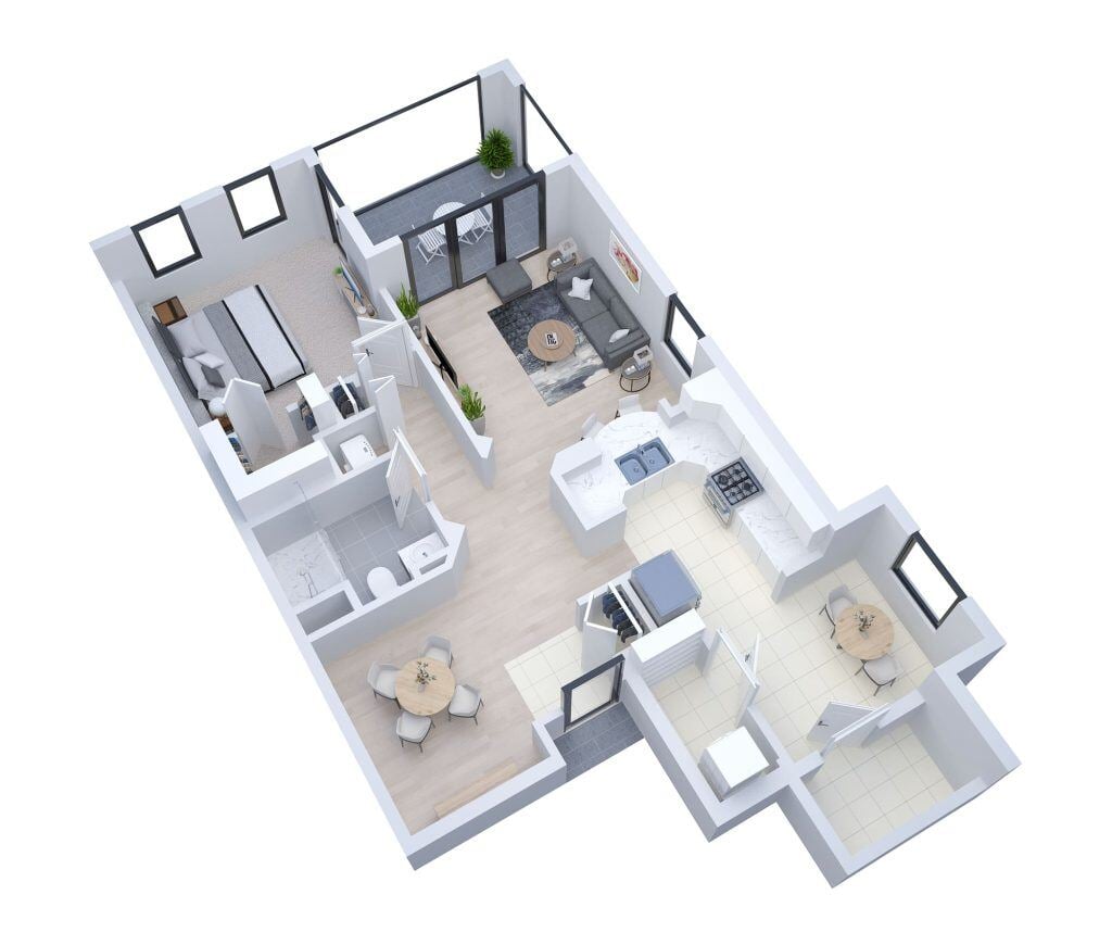 Westminster Deluxe floor plan